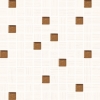 Мозаика "CYDONIA" 29,8x29,8 cieta, bianco/brown (Польша.Paradyz)